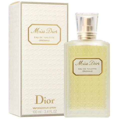 miss dior originale eau de toilette spray|Miss Dior original perfume 100ml.